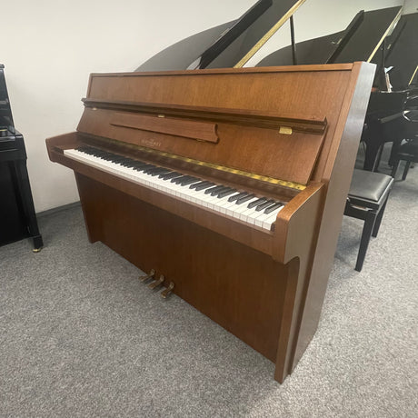 W.Schimmel Klavier 112/5 Occasion Nussbaum dunkel Bj. 1985 sehr guter Zustand (gebraucht) - Musik-Ebert Gmbh