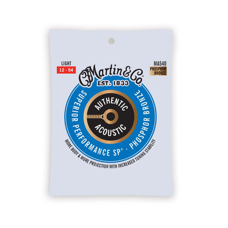 Martin Authentic Acoustic Superior Performance SP® Westerngitarre Phosphor Bronze Saitensatz - Musik-Ebert Gmbh
