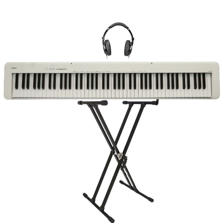 Casio CDP-S110 Weiß Bundle mit Ständer und Kopfhörer - Musik-Ebert Gmbh