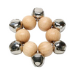 Rohema Glockenarmband Natur 6 Cross Bells - Musik-Ebert Gmbh