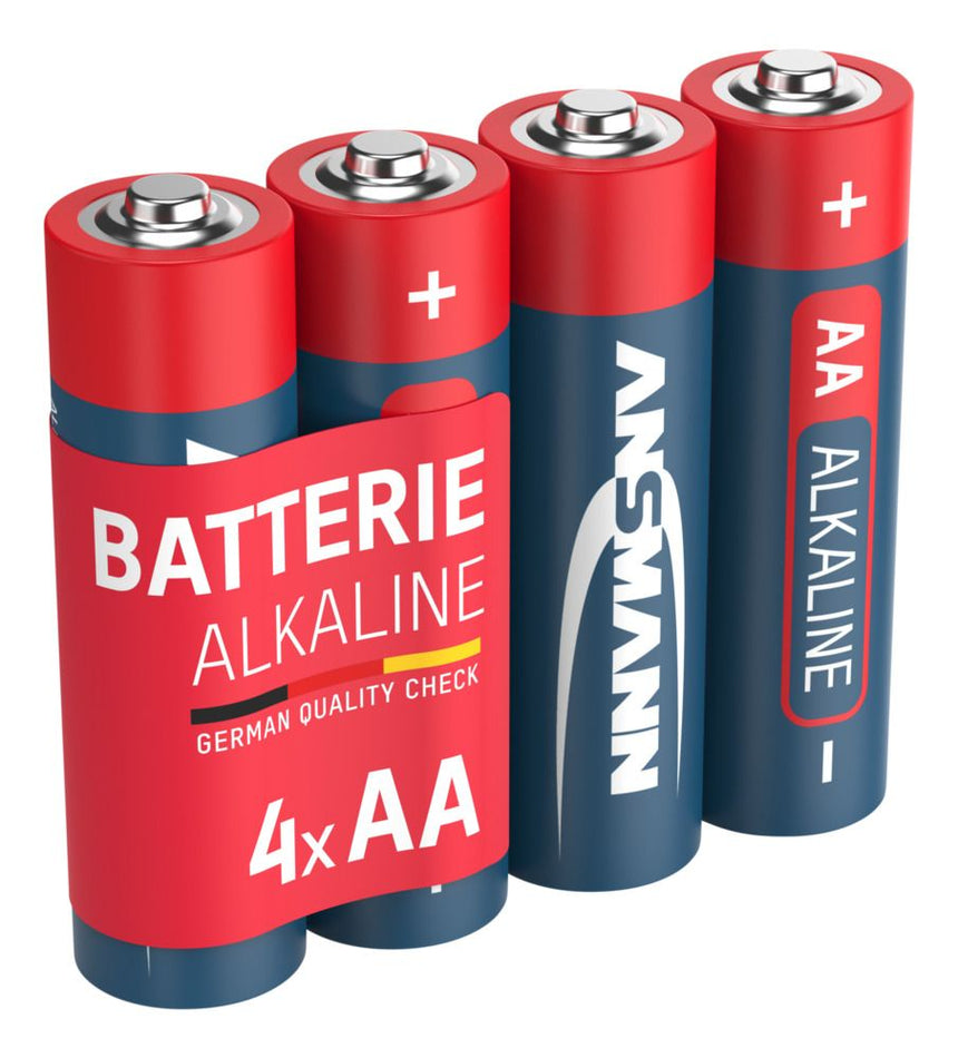 Ansmann Alkaline Batterie Mignon AA / LR6 4er Papierblister