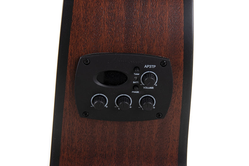 Applause Electric Acoustic Guitar Jump OM Cutaway Electro Lagoon AEO-69-B