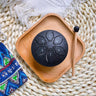 Basic Mini Steel Tongue Drum – 3″ drum with 6 tones for meditation &amp; sound journeys