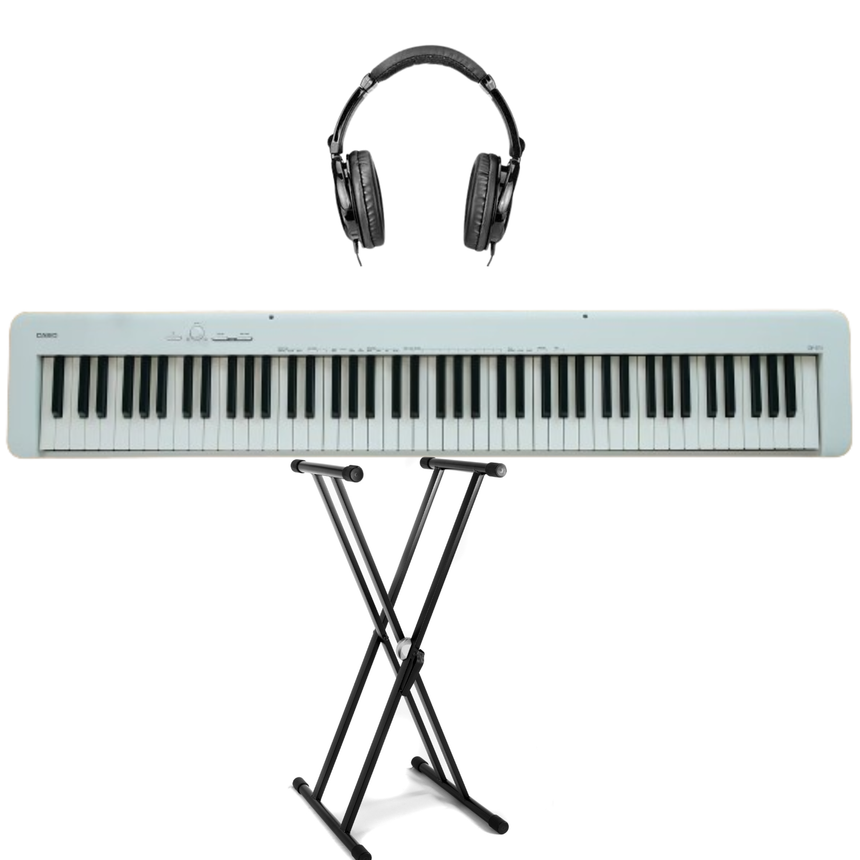 Casio CDP-S110 Weiß Bundle mit Ständer und Kopfhörer - Musik-Ebert Gmbh