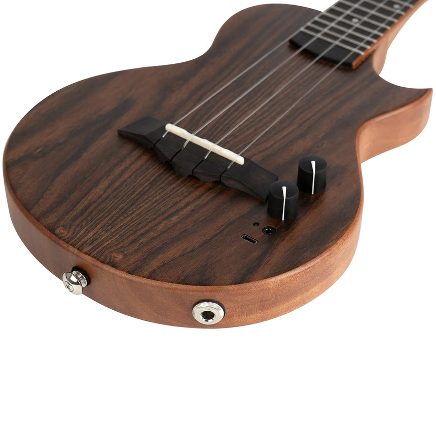 Cascha Electric Concert Ukulele Solidbody