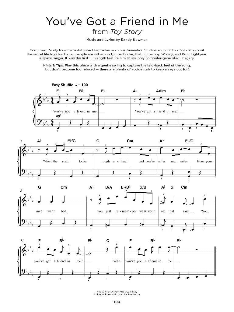 Really Easy Piano: 40 Disney Songs for easy piano - Musik-Ebert Gmbh