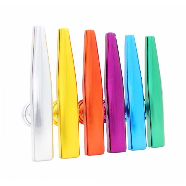 U-Turn Metal Kazoo – colourful mirliton with humming membrane, colour not selectable
