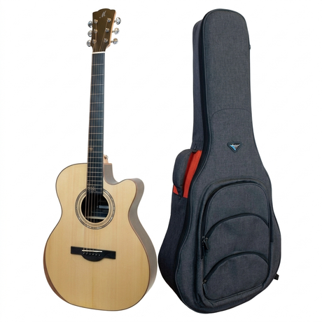 Merida MA16OMCEQ-NT Westerngitarren-Bundle mit Deluxe-Gigbag Set-Bild