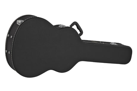 GEWA Flat Top Economy 523.100 classical guitar case in black – closed front view