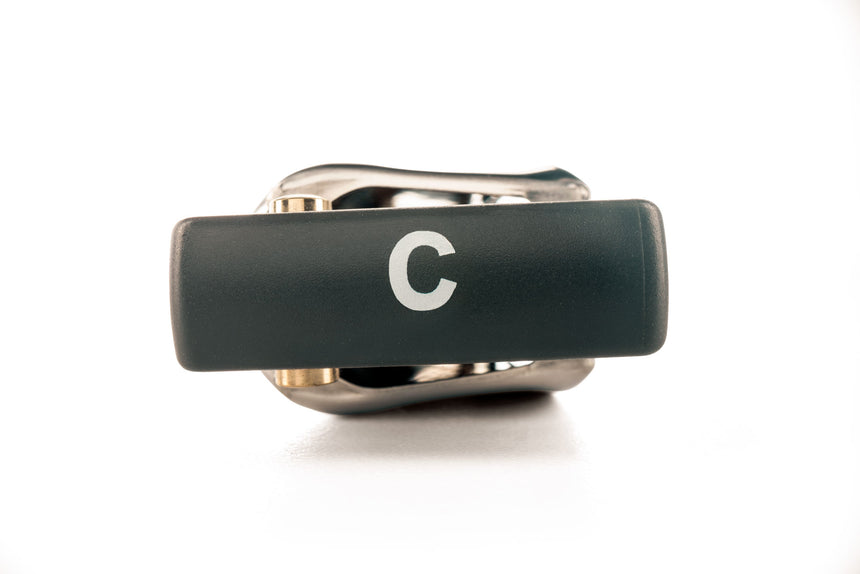 HOHNER Rocket diatonic harmonica, stainless steel covers and grey ABS comb in C major – end marked C