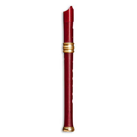 Flûte à bec Mollenhauer 0119R Adri’s Dream rouge, vue de côté