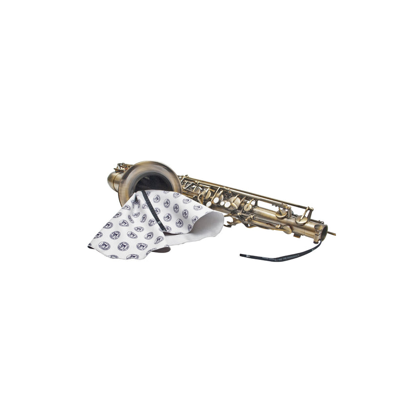 Écouvillon BG A30L gris pour saxophone ténor, utilisation au pavillon