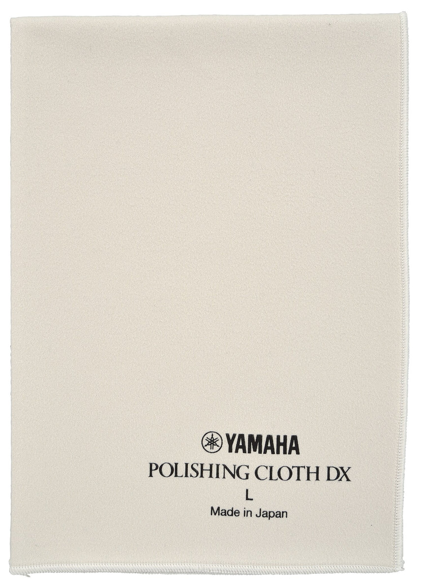 Yamaha DX L PCDXL3 polishing cloth – unpacked microfiber cloth marked L