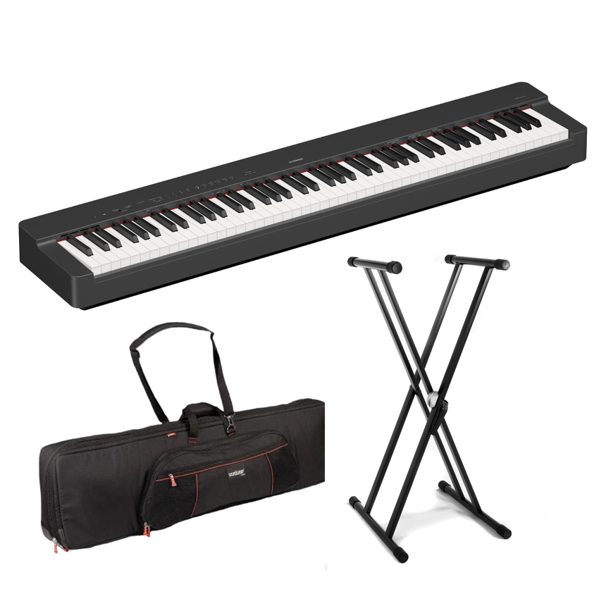 Yamaha P-225 Performance Bundle mit X Ständer und Tasche
