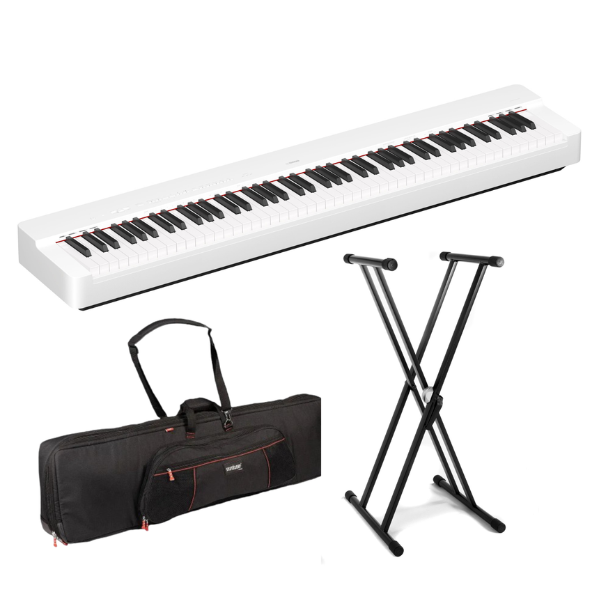Yamaha P-225 Performance Bundle mit X Ständer und Tasche