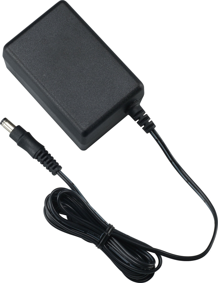 Yamaha PA-130B power adapter, black, European version – alternative full view with cable