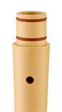 Moeck Flauto 1 1025, plastique crème, doigté allemand – détail de l’assemblage démonté