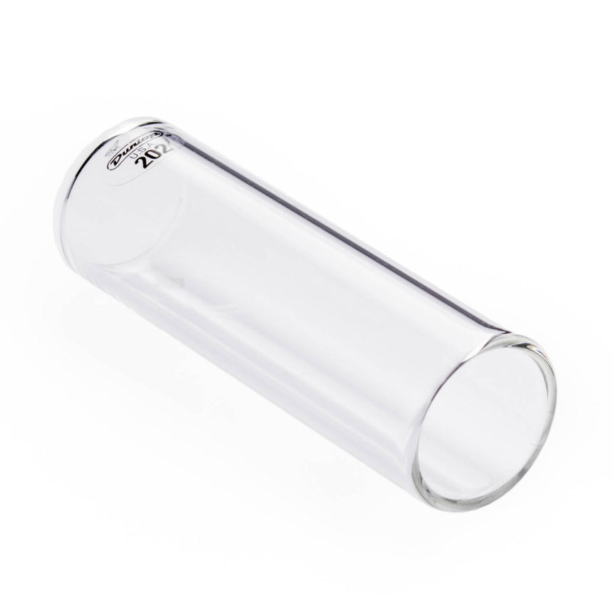Dunlop Glas-Slide 202, klar, schräge Seitenansicht