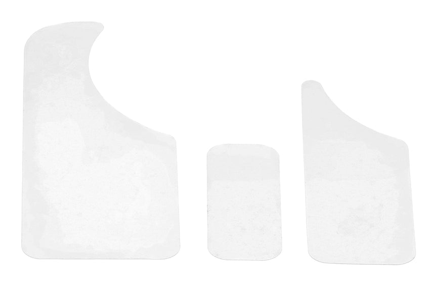 GEWA 558.005 clear top protector for classical guitar, three pieces