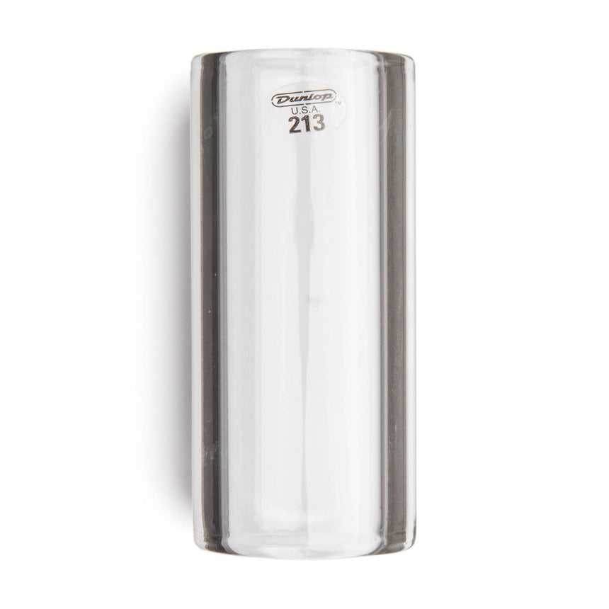 Dunlop Glas-Slide 213, klar, Vorderansicht mit Modellnummer