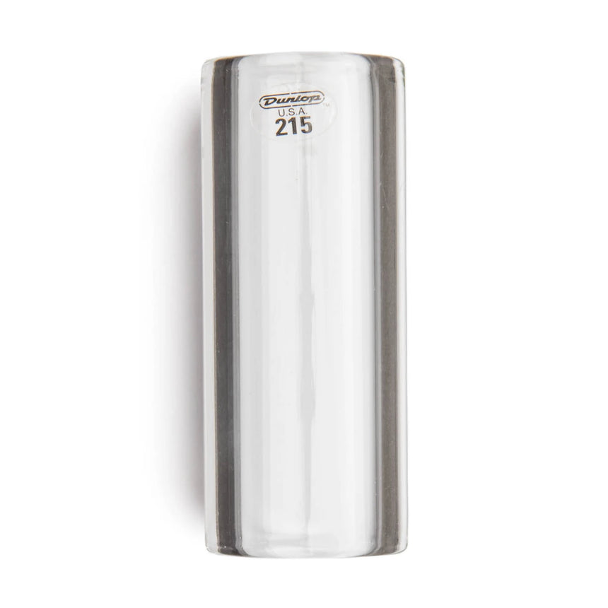 Dunlop Glas-Slide 215, klar, Vorderansicht mit Modellnummer
