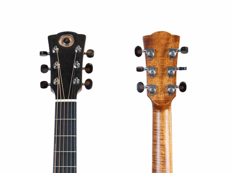 MERIDA Westerngitarre Castellan Grand Auditorium mit Tonabnehmer und Koffer - Musik-Ebert Gmbh