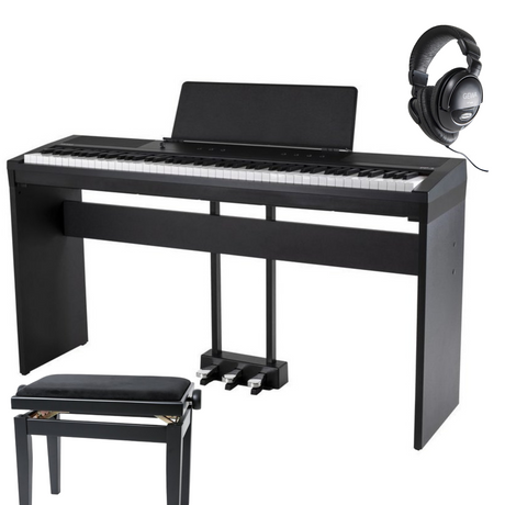 Gewa PP-3 Bundle mit Ständer, Bank und Kopfhörer - Musik-Ebert Gmbh