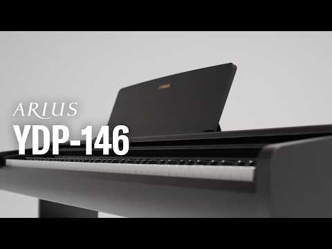 Yamaha Digitalpiano Arius YDP-146 Schwarz – Overview & Demo