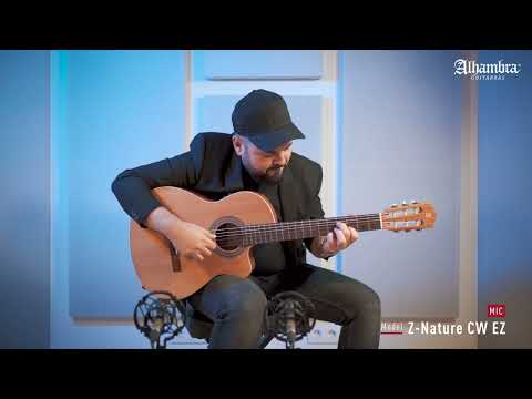 Alhambra Z-Nature CW EZ guitare classique avec micro 4/4 avec housse