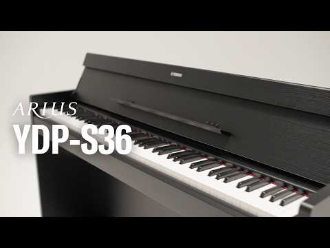 Yamaha Digitalpiano Arius YDP-S36 Schwarz – Overview & Demo