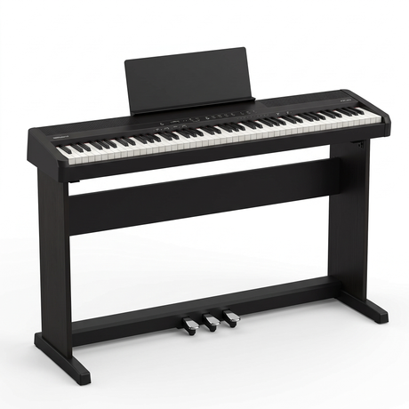 Roland FP-40 Digital Piano Bundle Black with KSF-40 Stand & KPD-70 Pedal Unit – set image