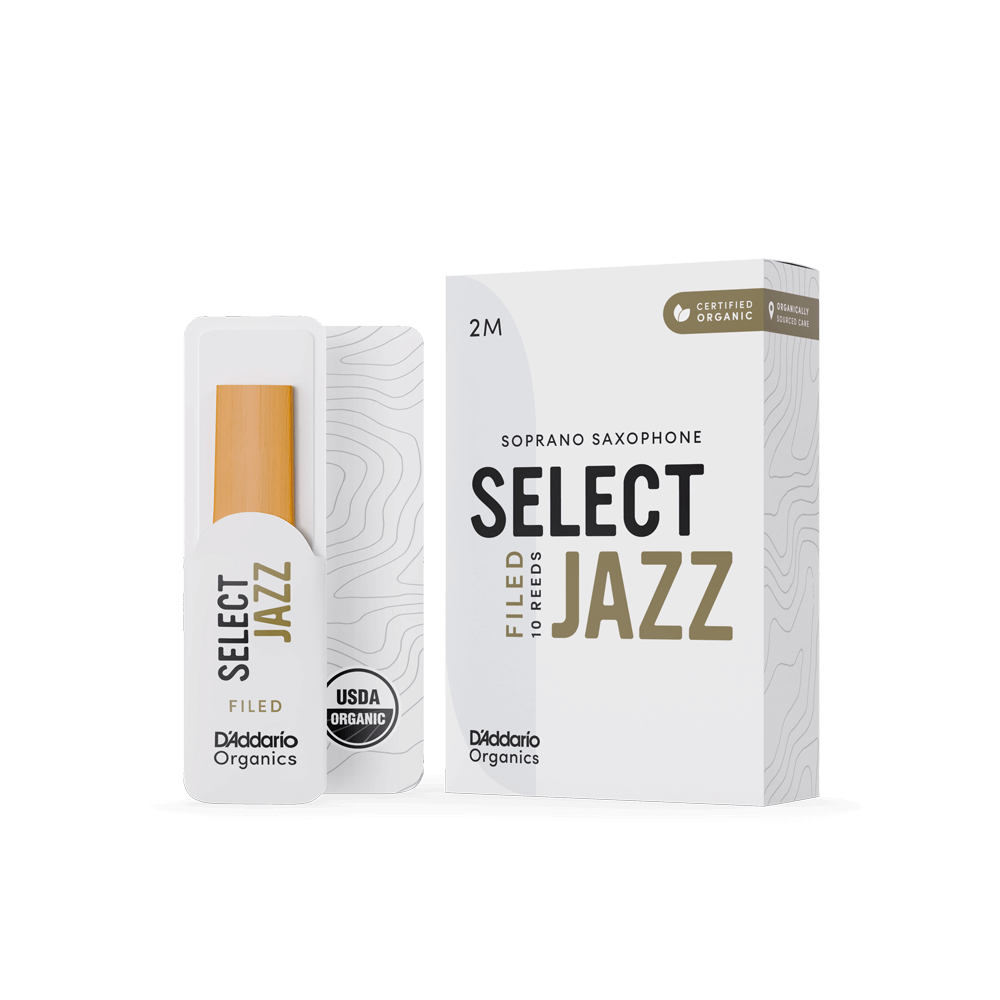 Rico Select Jazz Filed Soprano Saxophone Single Reed 2 Medium