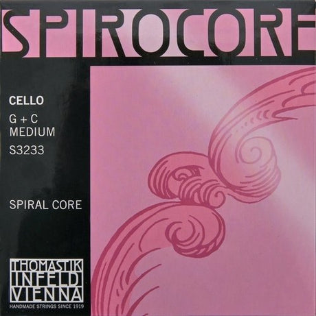 Thomastik Spirocore Cello Einzelsaite A medium 4/4 - Musik-Ebert Gmbh