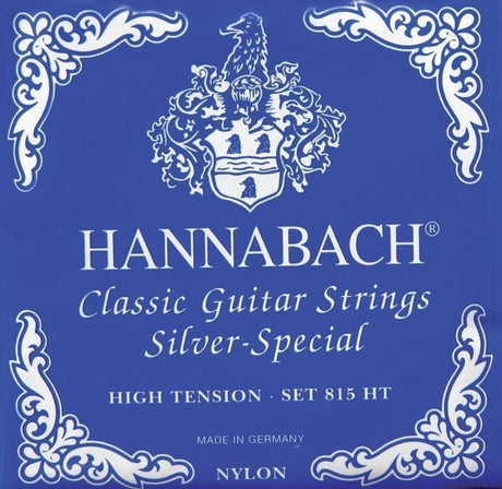 Hannabach Silver Special 3er Set D4 A5 E6 Classic Gitarre Nylon 815 - Musik-Ebert Gmbh