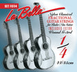 La Bella FG 114 1/4 Gitarrensaiten Satz Classicgitarre - Musik-Ebert Gmbh