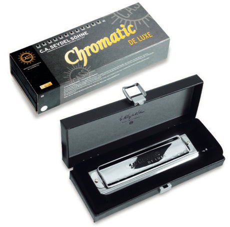 Seydel Chromatic DE LUXE Mundharmonica C-Dur - Musik-Ebert Gmbh