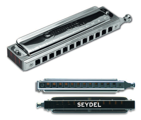 Seydel Chromatic DE LUXE Mundharmonica C-Dur - Musik-Ebert Gmbh