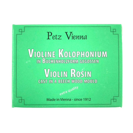 Petz Violin Rosin Kolophonium in Buchenholzform gegossen - Musik-Ebert Gmbh