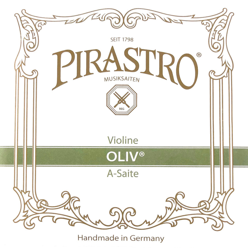 Pirastro Oliv Violin Einzelsaite A mit Kugel (13 3/4) 4/4 - Musik-Ebert Gmbh