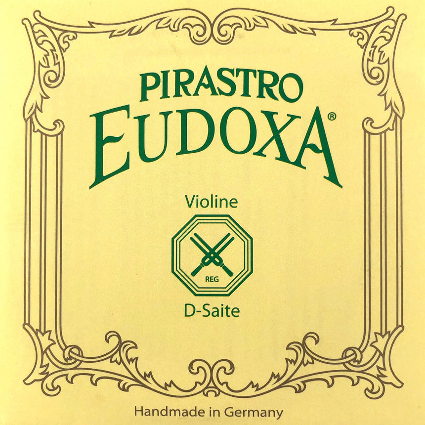 Pirastro Eudoxa Violin Einzelsaite D mit Kugel (16 3/4) 4/4 - Musik-Ebert Gmbh