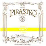 Pirastro Gold Violin Einzelsaite D mit Knoten 4/4 - Musik-Ebert Gmbh