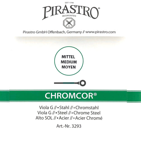 Pirastro Chromcor Viola Einzelsaite G 4/4 - Musik-Ebert Gmbh