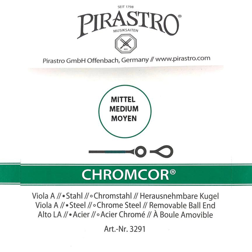 Pirastro Chromcor Violasaiten Satz 4/4 - Musik-Ebert Gmbh