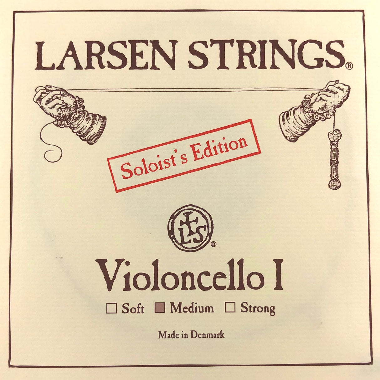 Larsen Cello Einzelsaite C mit Kugel Medium 4/4 - Musik-Ebert Gmbh