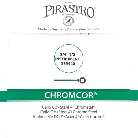 Pirastro Chromcor Cellosaiten Satz 3/4-1/2 - Musik-Ebert Gmbh