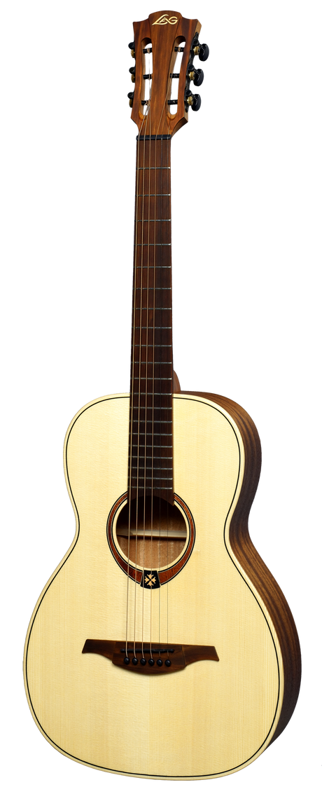 LAG Westerngitarre, Tramontane 177, Parlor, Satin, Pickup - Musik-Ebert Gmbh