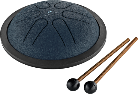 MEINL Sonic Energy Mini Steel Tongue Drum, A Major, Navy Blue (MSTD2NB) - Musik-Ebert Gmbh