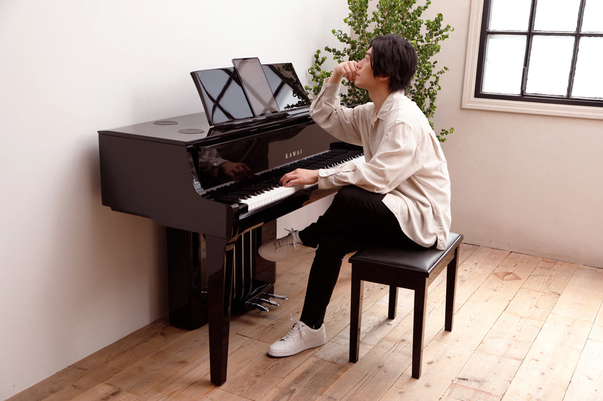 Kawai Novus NV 10S Hybrid Piano Schwarz poliert - Musik-Ebert Gmbh