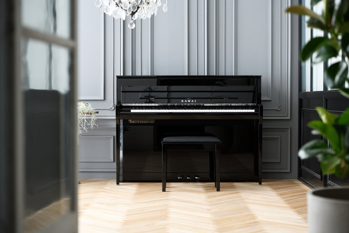 Kawai Novus NV 5S Hybrid Piano Schwarz poliert - Musik-Ebert Gmbh