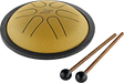 MEINL Sonic Energy Mini Steel Tongue Drum, Gold, B Major - Musik-Ebert Gmbh